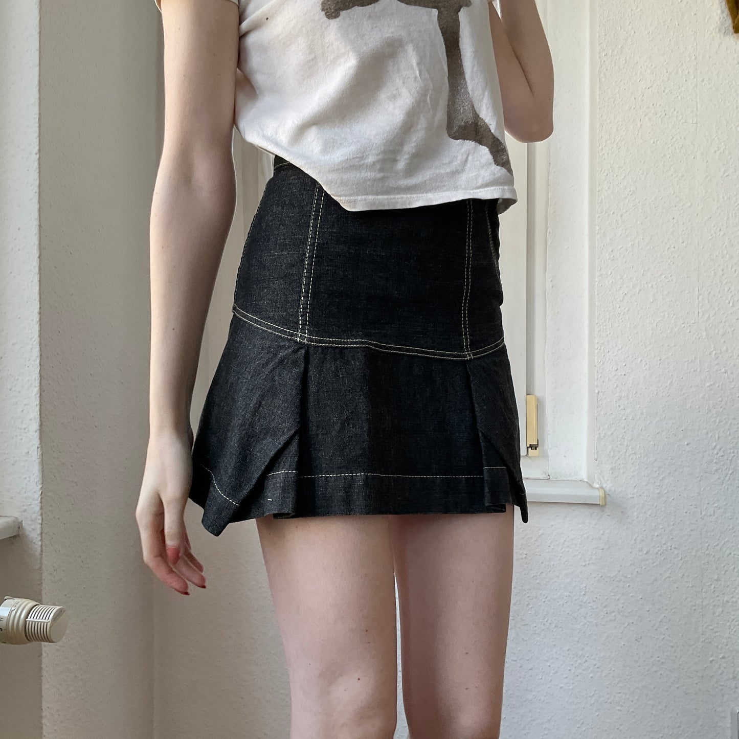 Vivienne Westwood demin mini skirt