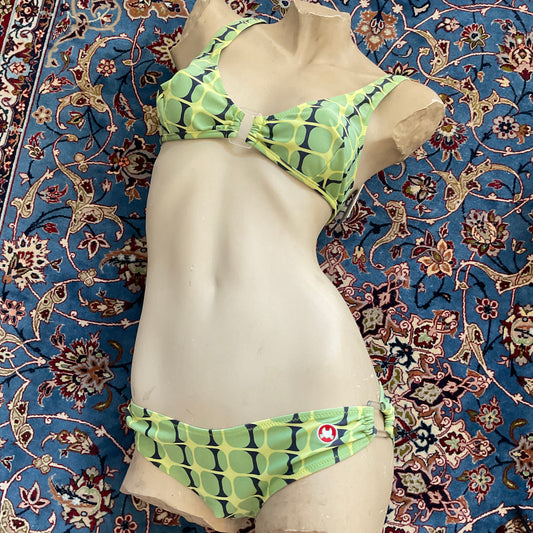 90s green bikini