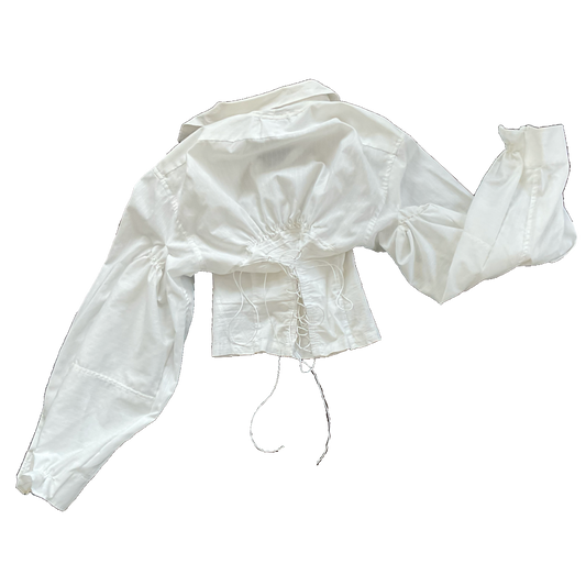 Upcycled Corset Shirt