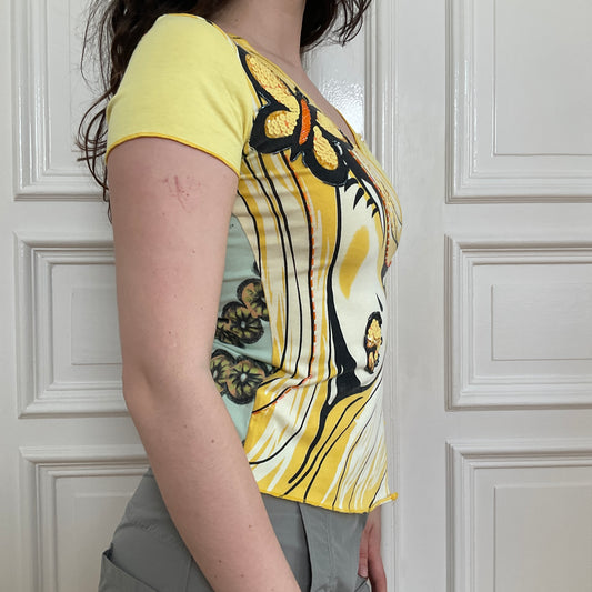 Custo Barcelona yellow t-shirt
