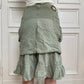 00s green cargo skirt