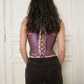 Purple corset