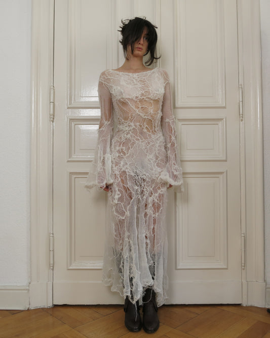 gargarox - Mohair angel bride dress