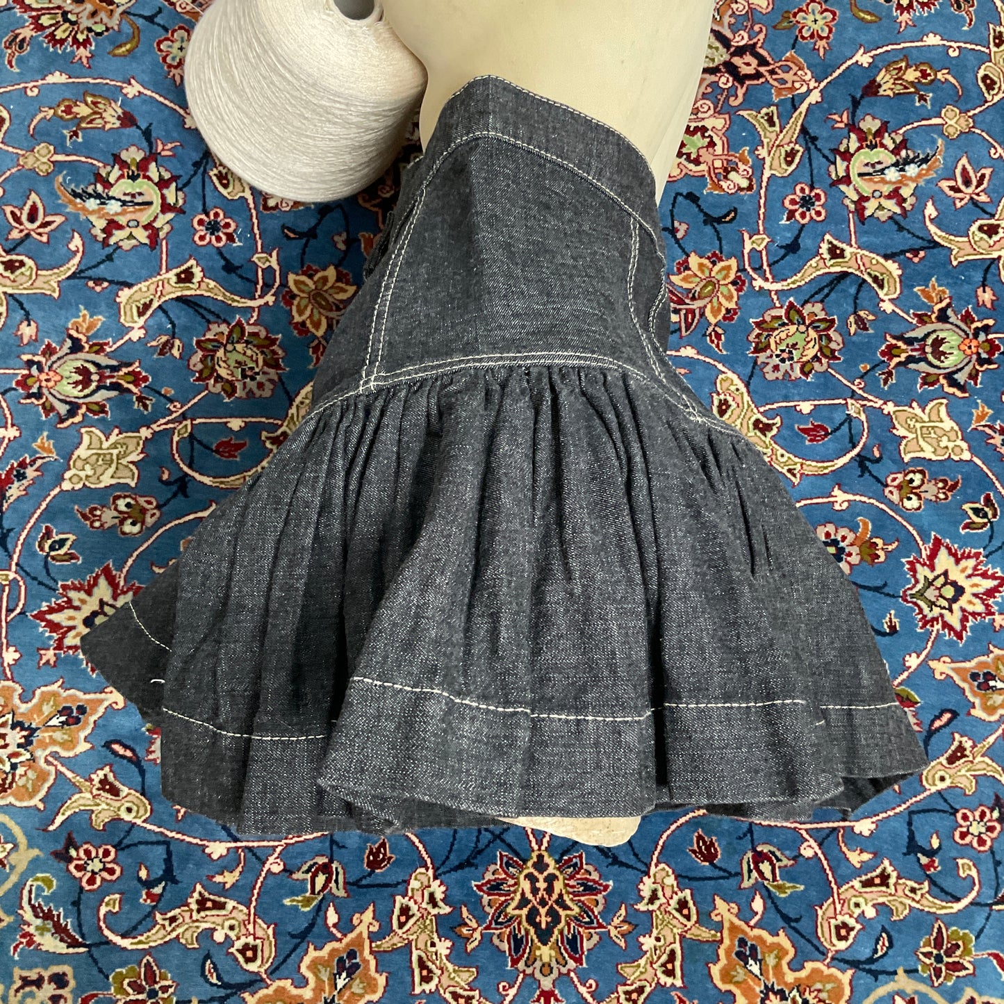 Vivienne Westwood demin mini skirt
