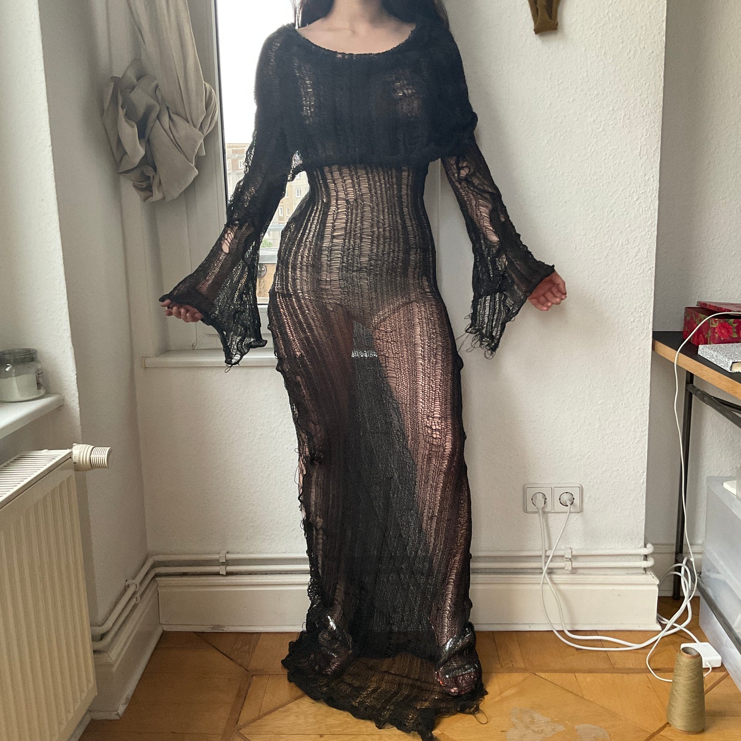 gargarox ~ Black widow gown