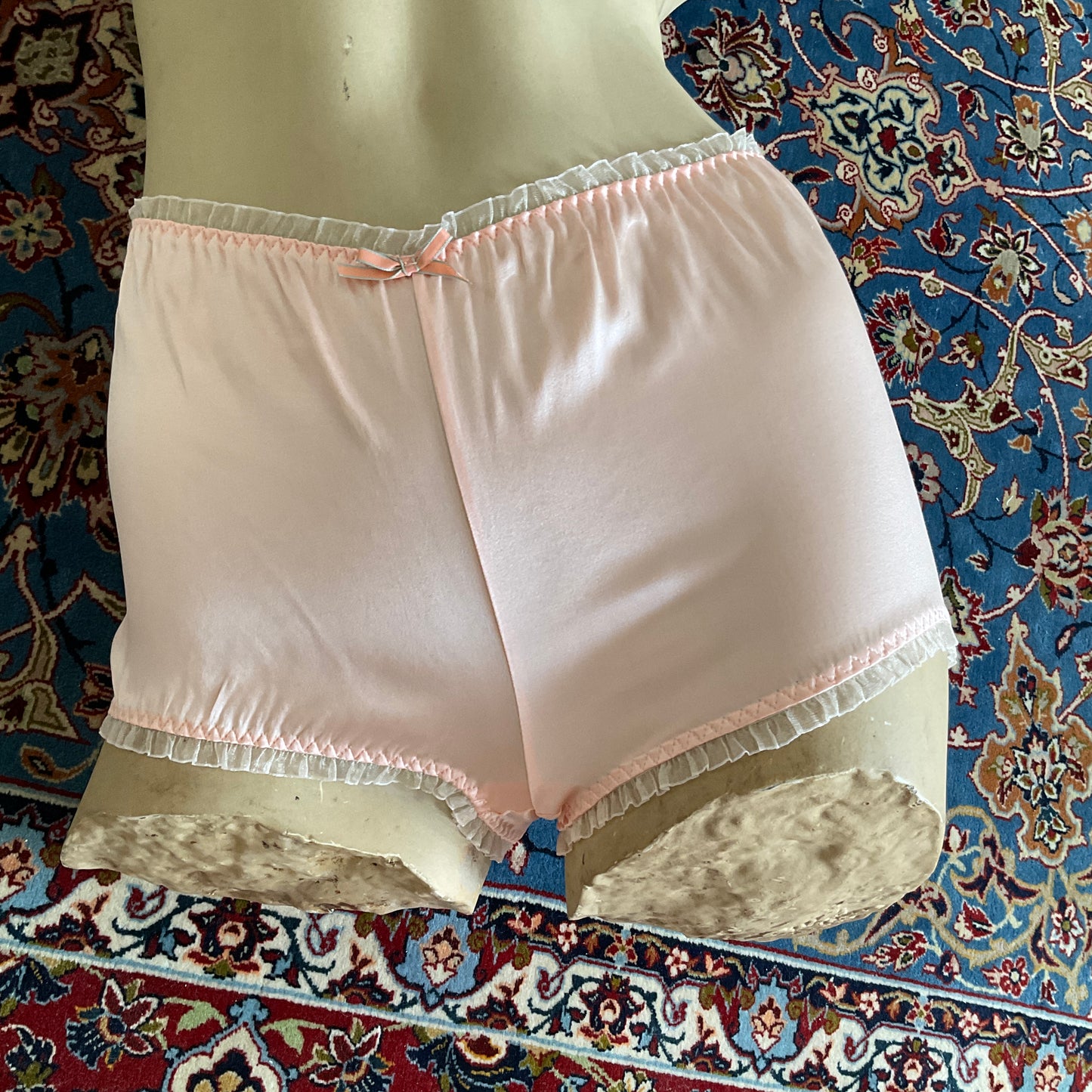 Vintage silk mini shorts