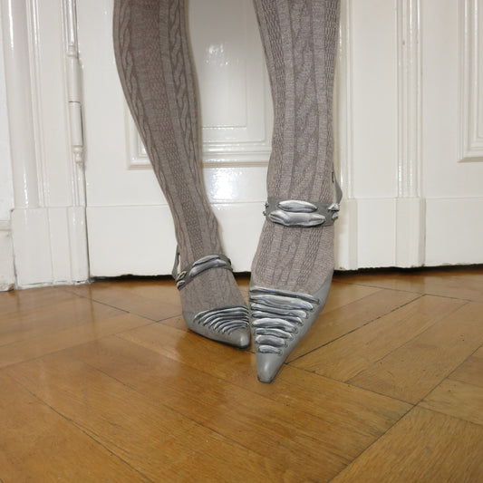 Laced heels