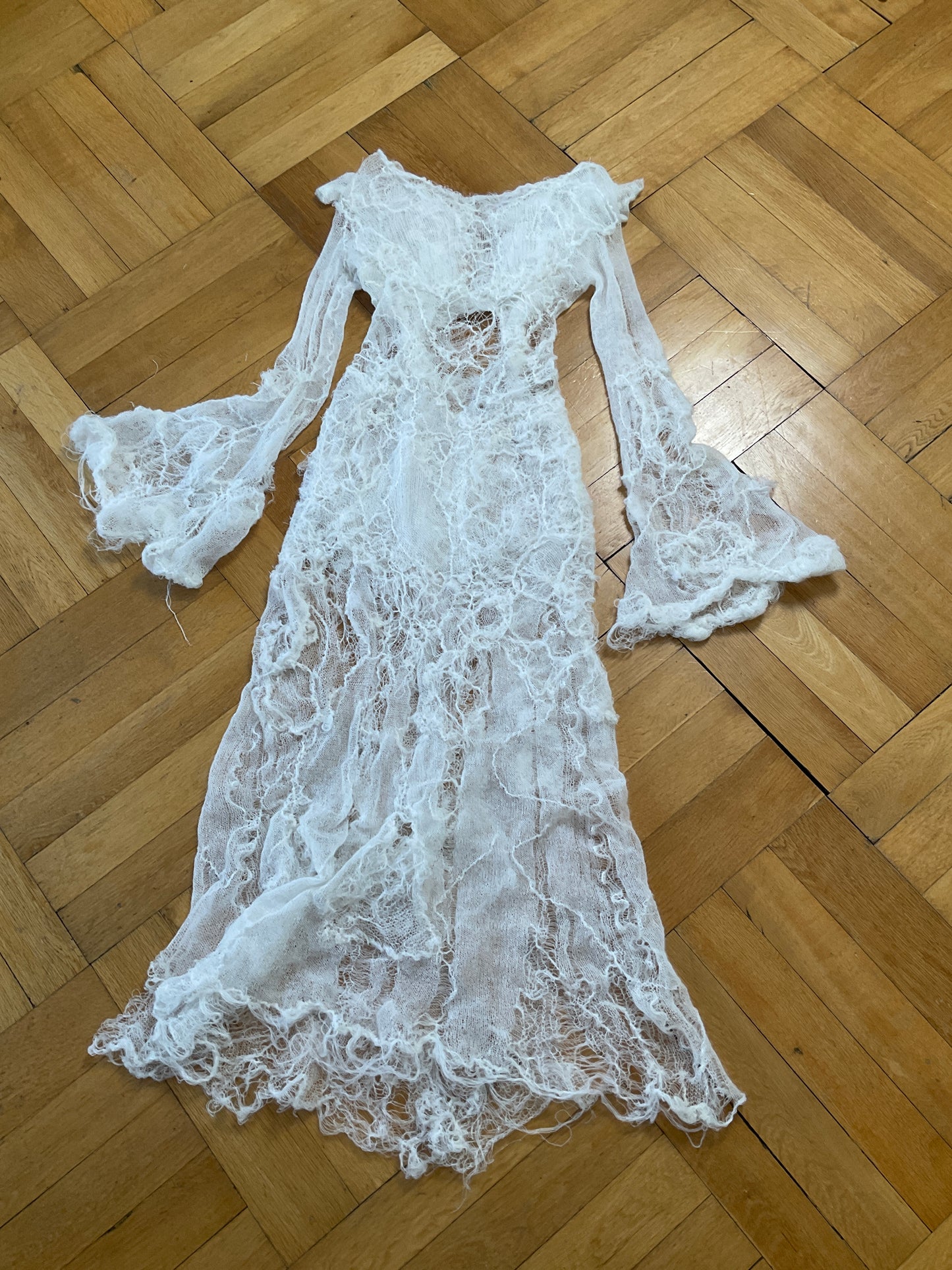 gargarox - Mohair angel bride dress