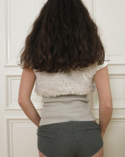 Furry vest